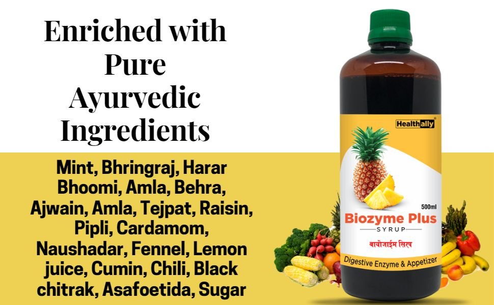 best ayurvedic syrup for digestive care,healthally digestive Enzyme syrup