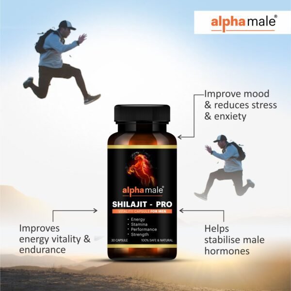 alpha male shilajit pro capsules, benefits of shilajit pro