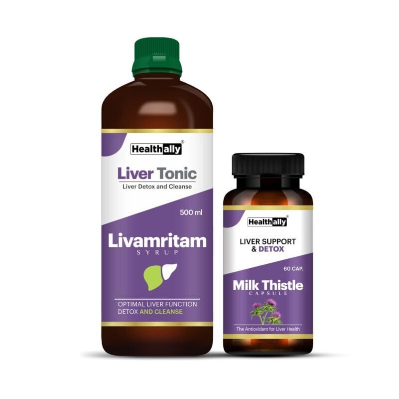 livamritam syrup,healthally liver detox kit
