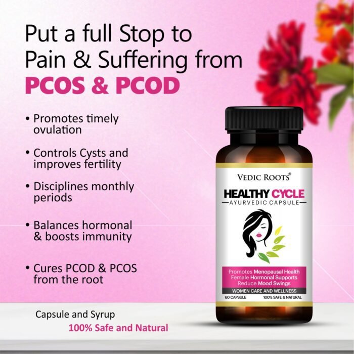 Vedic Roots PCOD Care Ayurvedic Kit for Irregular Periods - Image 3