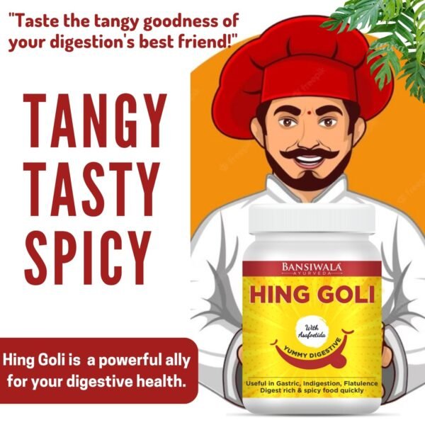 Bansiwala Ayurvedic Hing Goli | Chatpati Hing Peda for Gas, Indigestion & Bloating - Image 4