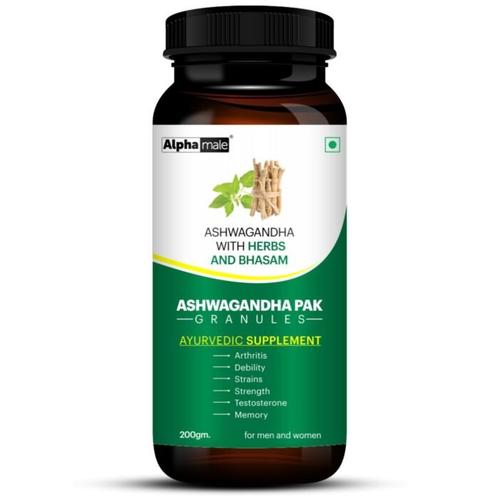 ashwagandha granules alpha male pure ashwagandha granules