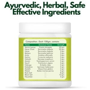 bansiwala kabaj haran churan for constipation, ayurvedic herbal constipation relief