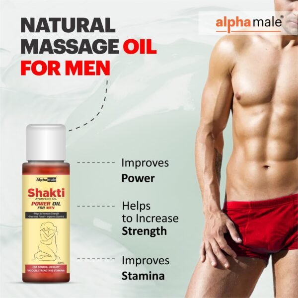 alpha male shakti ayurvedic oil for men, ayurvedic shakti oil