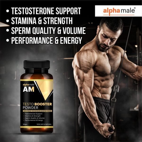 alpha male testo booster powder, shakti powder, boost your health