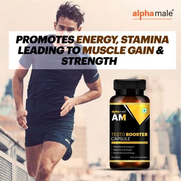 alpha male testo booster capsule, boost your stamina