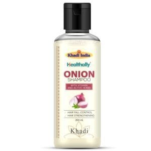 healthally khadi onion shampoo, onion hair shampoo