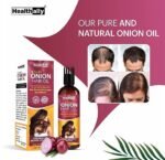 healthally khadi onion oil for hair fall,natural hair oil