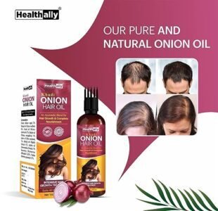 healthally khadi onion oil for hair fall,natural hair oil