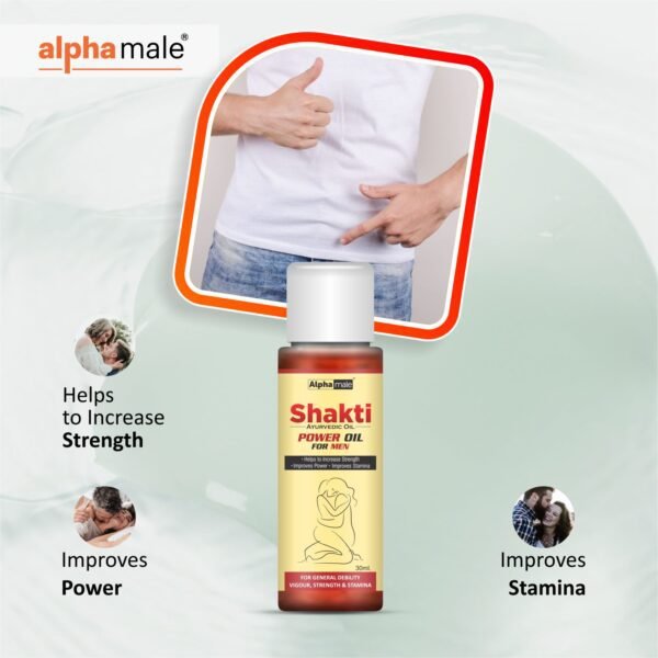 alpha male shakti ayurvedic oil for men, shakti oil for men