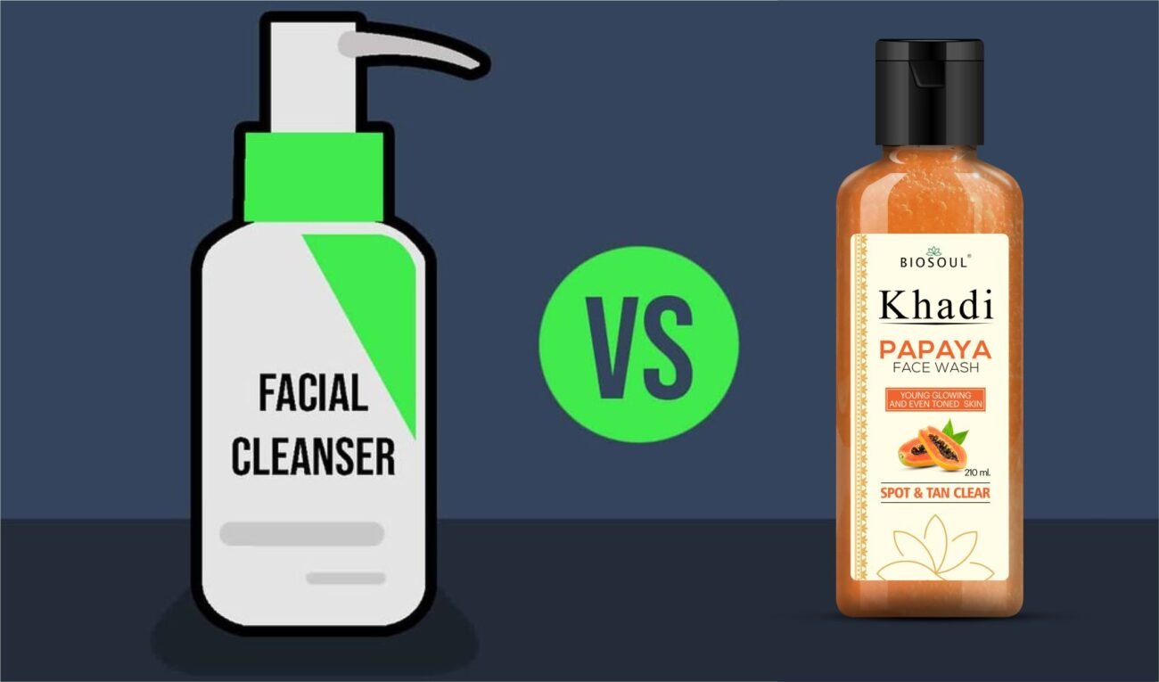 Can I use cleanser instead of facewash