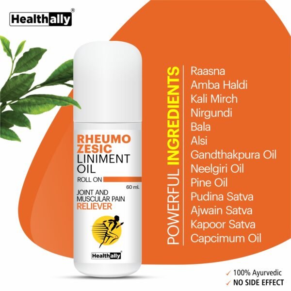 healthally rehumozesic liniment oil, joint relief oil