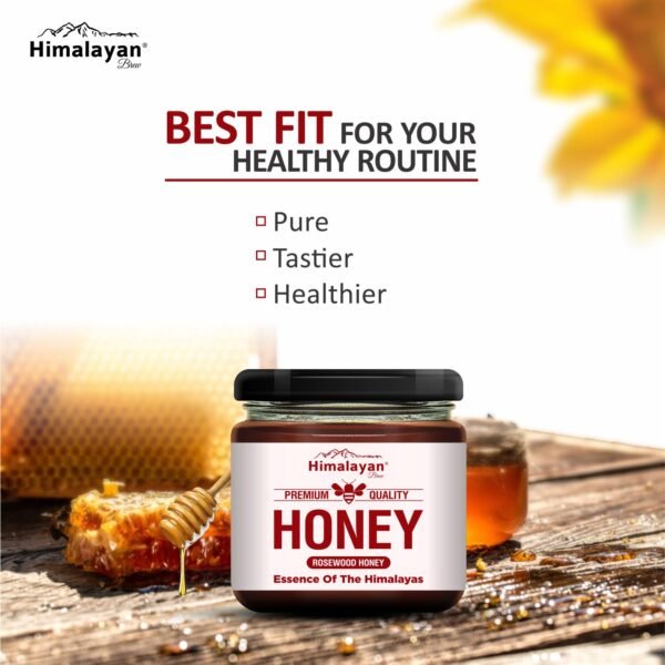 himalayan brew raw rosewood honey, natural rosewood honey