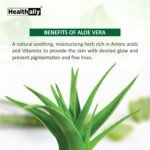 Healthally aloe vera skin gel, benefits of aloe vera gel