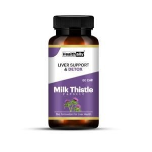 liver support milk thistle capsule, liver care, meadbery