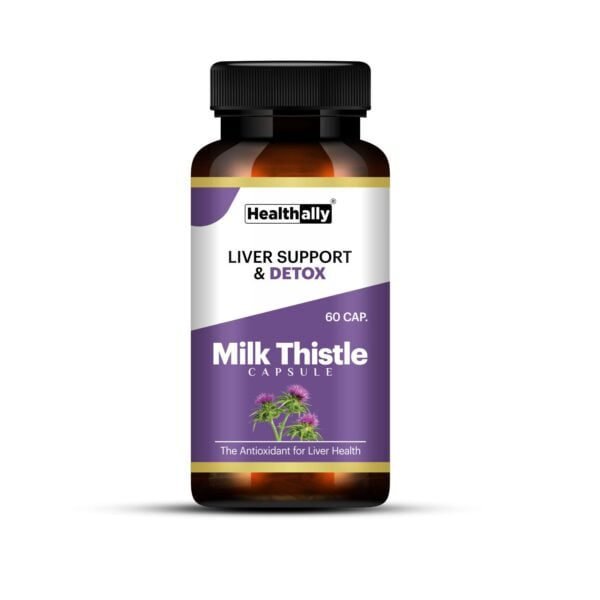 Milk Thistle capsule liver support milk thistle capsule, liver care, meadbery