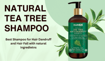 which shampoo is best for dandruff and hair fall, Natural Tea Tree Shampoo
