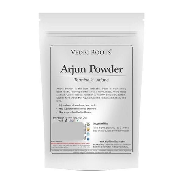 Vedic Roots Arjun Chaal Powder, arjun powder, heart wellness