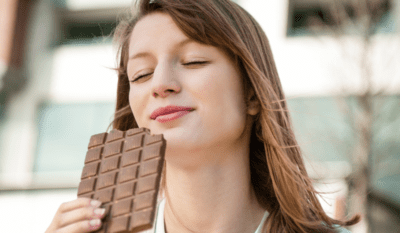 does chocolate reduce period pain, Chocolate