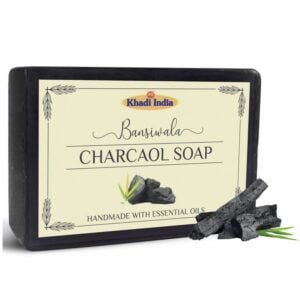 bansiwala khadi herbal charcoal soap, Deeply cleanses and detoxifies