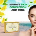bansiwala khadi handmade lemon soap, skin tone