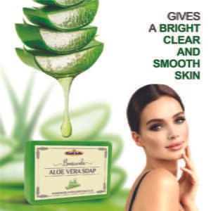 bansiwala khadi aloe vera soap, aloe vera soap for all skin