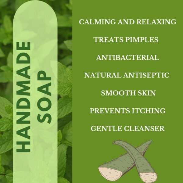 bansiwala khadi aloe vera soap, handmade herbal aloe vera soap