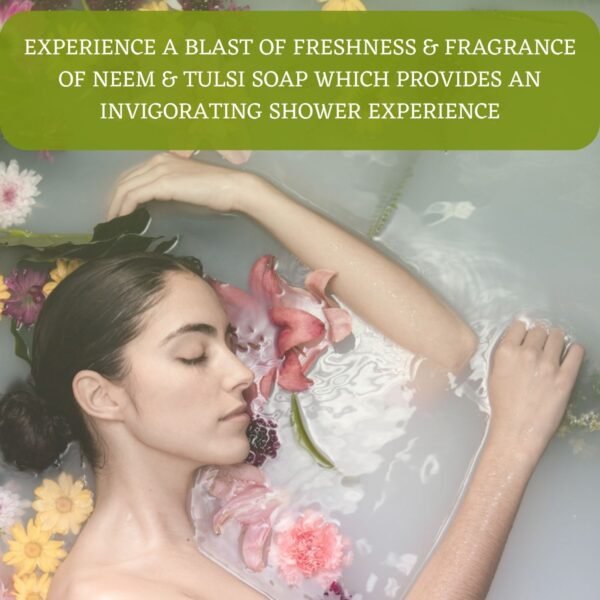 bansiwala khadi neem tulsi soap, neem tulsi bathing soap