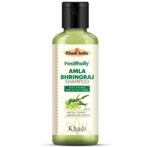 Healthally Khadi Amla Bhringraj Shampoo, khadi natural amla bhringraj shampoo