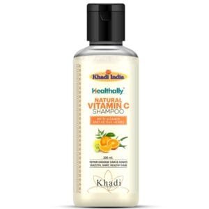 healthally khadi vitamin c shampoo, vitamin c and shampoo