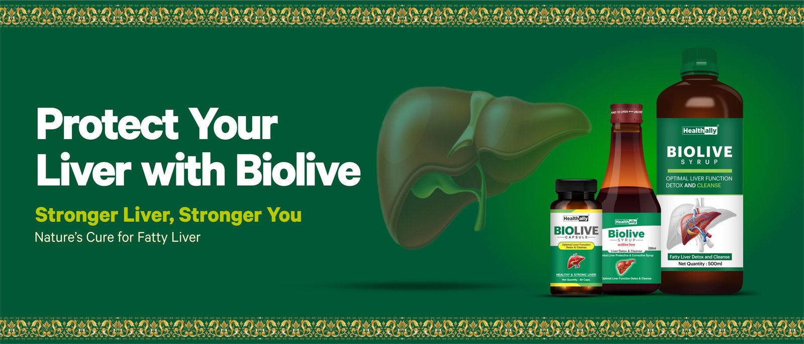 Biolive Syrup for Fatty Liver, fatty liver support