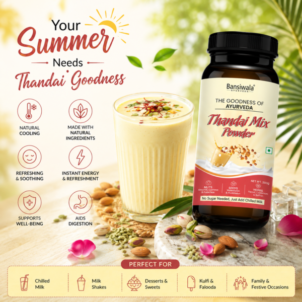 Why Bansiwala Thandai Powder is best