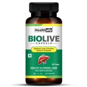 Healthally Biolive Liver Detox Capsule, liver cleanse