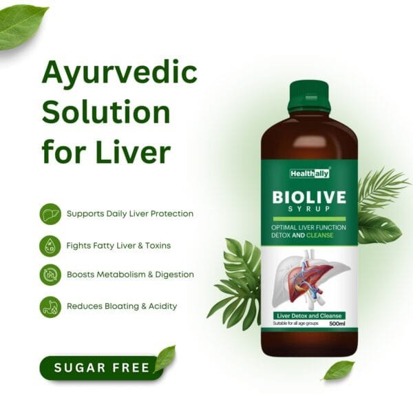 Ayurvedic Syrup for Fatty Liver