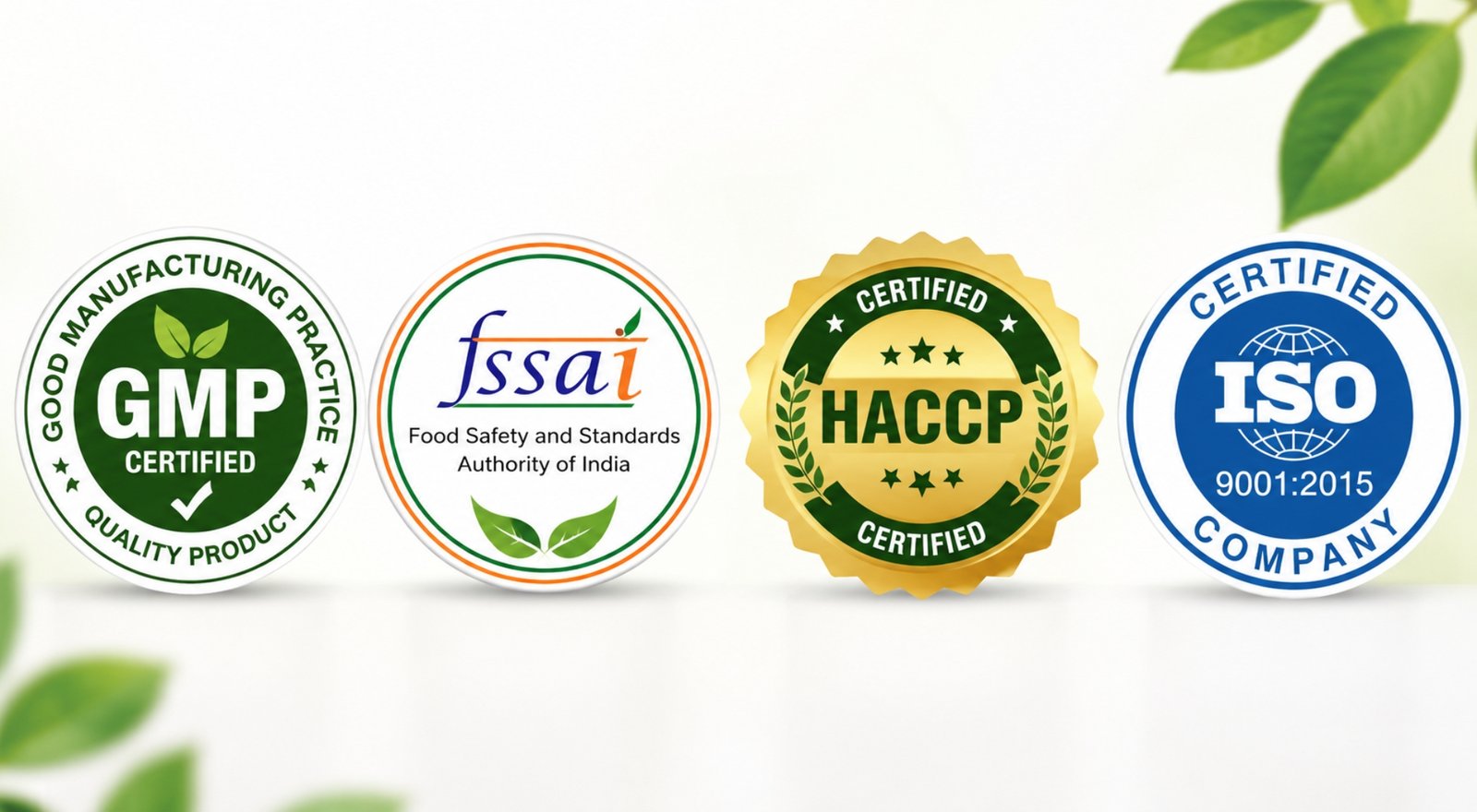 Healthally Certified and Approved Products
